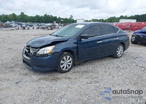 2013 Nissan Sentra S z USA, uszkodzony, nr VIN 3N1AB7AP9DL757963
